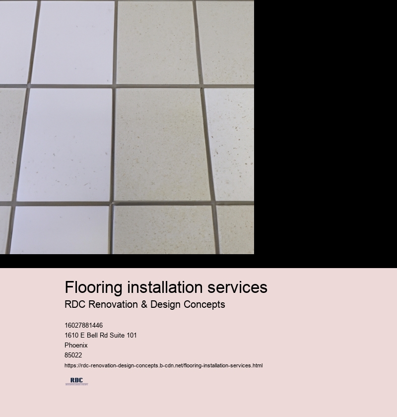 Flooring installation services